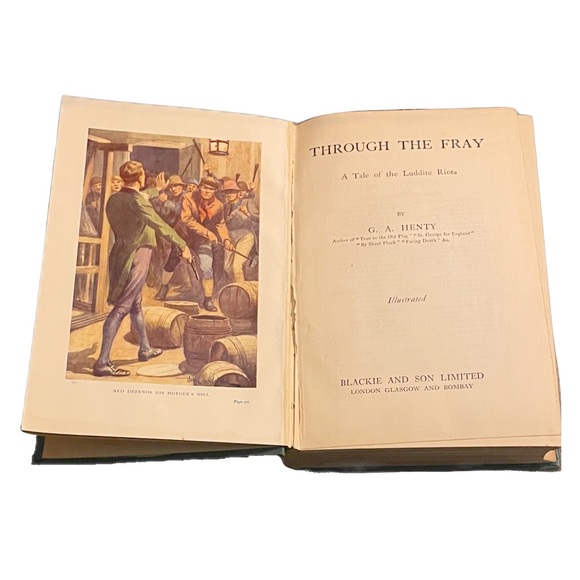 Through the Fray by G. A. Henty early edition no date hardcover - Picture 3 of 7